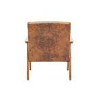 Fauteuil d'appoint capitonné 28,74 avec cadre en bois massif