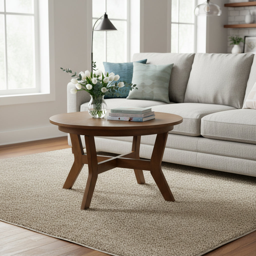 Table basse ronde