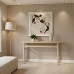 Rosie Small Blonde Wood Console Table