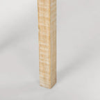 Petite console en bois blond