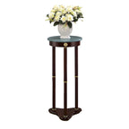 Table d'appoint ronde en marbre, Merlot