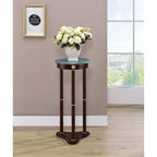 Table d'appoint ronde en marbre, Merlot