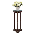Table d'appoint ronde en marbre, Merlot