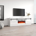 Meuble TV 79 avec cheminée électrique