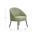 Fauteuil d'appoint moderne