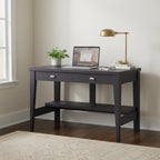 Petit bureau à 2 tiroirs avec étagères
