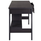 Petit bureau à 2 tiroirs avec étagères