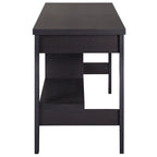 Petit bureau à 2 tiroirs avec étagères