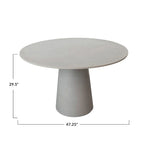 Table en ciment robuste